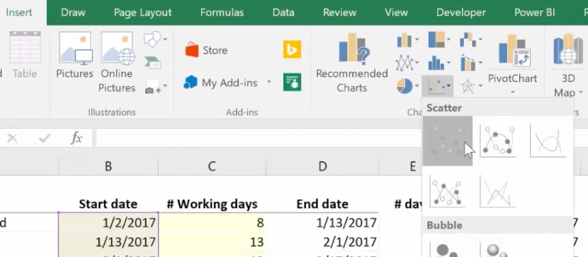 Quick Gantt Chart Excel