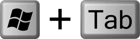 Win-tab keyboard shortcut