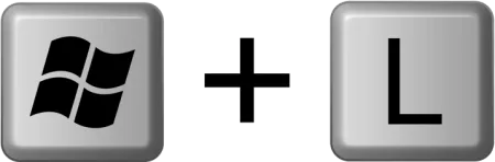 Win-L keyboard shortcut