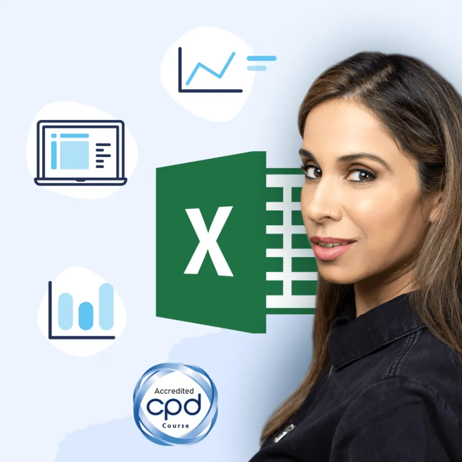 Excel dashboards course cover