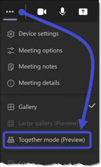 Microsoft Teams - Together Mode